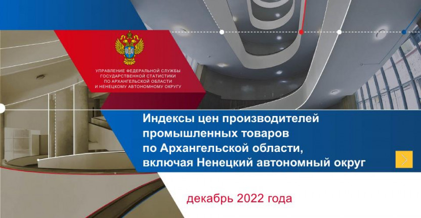 Индексы цен производителей промышленных товаров за декабрь 2022 года