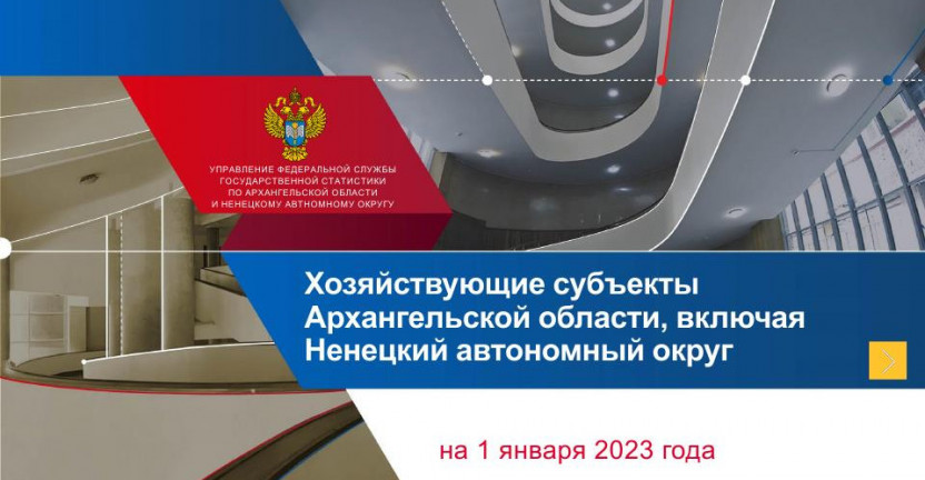 Хозяйствующие субъекты на 1 января 2023 года